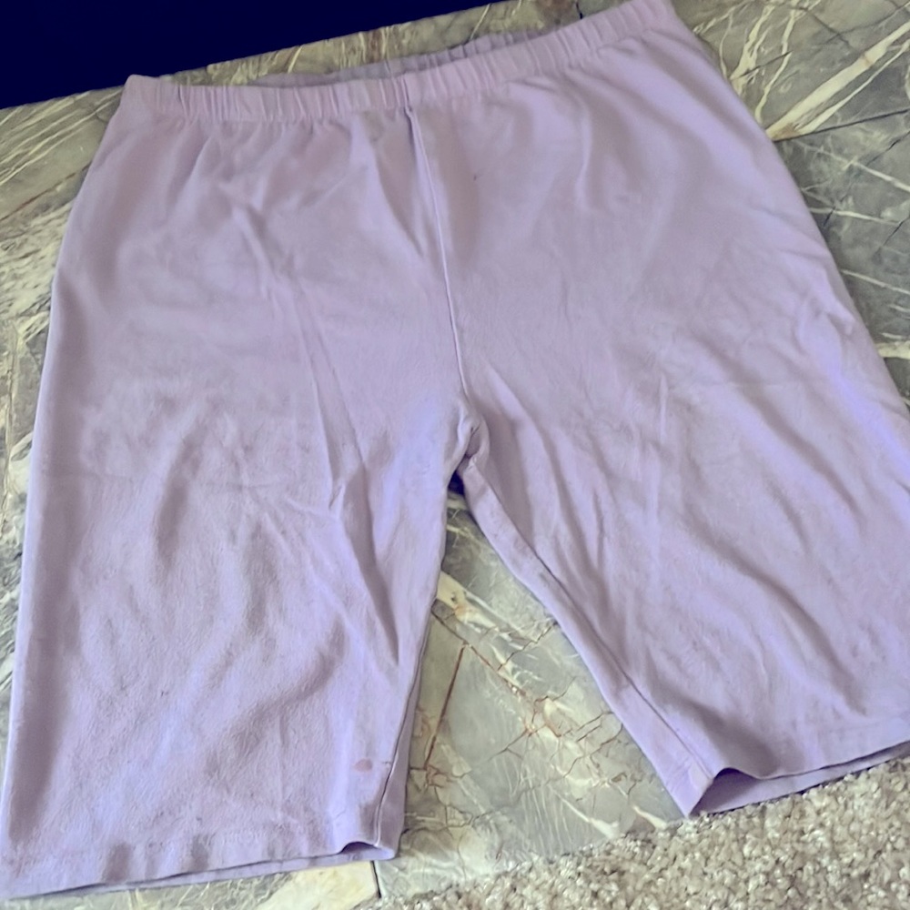 A cute light purple pair of shorts